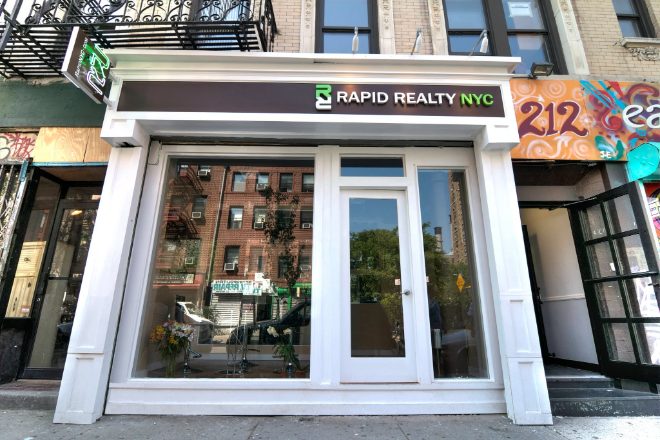 Rapid Realty NYC storefront