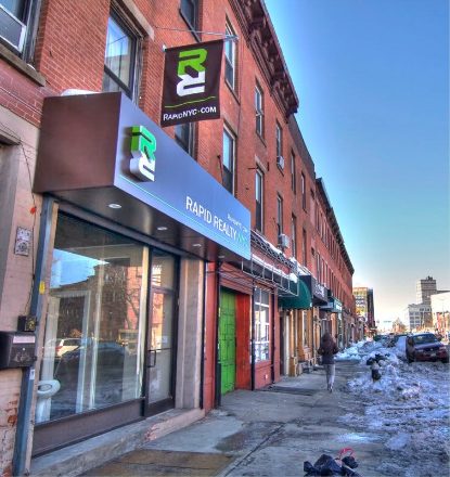 Rapid Realty NYC storefront