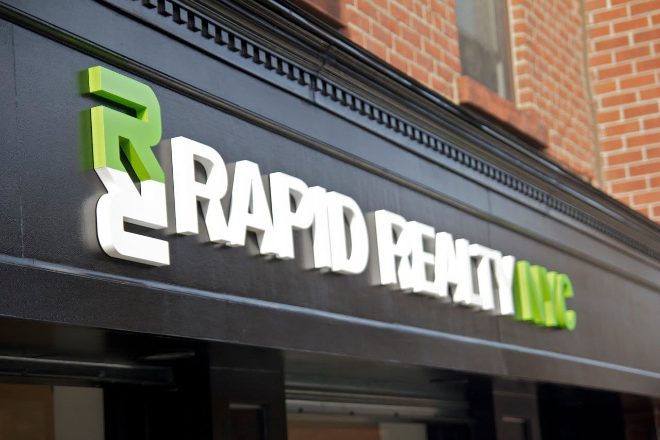 Rapid Realty NYC storefront