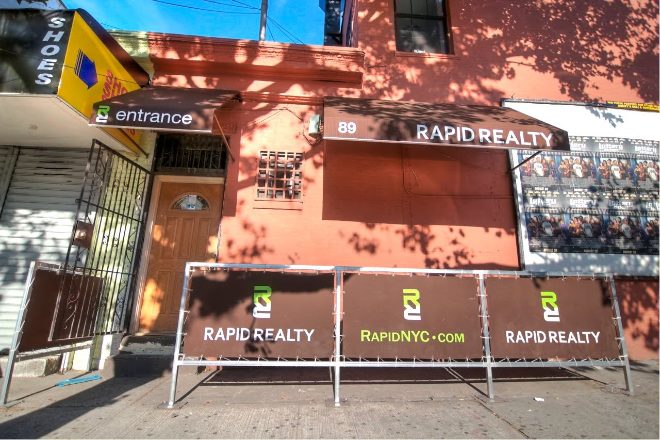 Rapid Realty NYC storefront